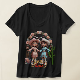 Cowgirl Wedding Celebration - Western Ästhetik T-Shirt