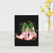 Cowgirl Weihnachts Howdy Weihnachts Nk Boots Cowgi Karte (Gelbe Blume)