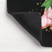 Cowgirl Weihnachts Howdy Weihnachts Nk Boots Cowgi Mousepad (Ecke)