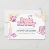 Cowgirl West Rodeo Kinderduschbücher für Babykarte Einladung (Vorderseite)