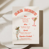 Cowgirl Western Bar Menu Signature Cocktails Menükarte