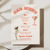 Cowgirl Western Bar Menu Signature Cocktails Menükarte