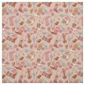 Cowgirl Western Boho Cowboy Boots Stoff (Muster)