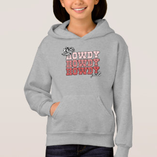 Cowgirl Western hat Howdy Y'all rodeo Hoodie