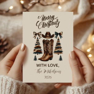 Cowgirl-Western-Schleife Weihnachten