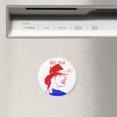 Cowgirl Western Wear Magnet (In Situ (Geschirrspüler))