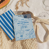 Cowgirl Whimsical Geburtstag Einladung