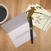 Cowgirl Whip Brautparty Dankeskarte