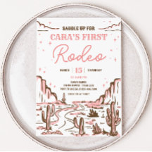 Cowgirl Wild West Rodeo Geburtstagsparty