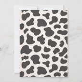 Cowgirl Wild West Rodeo Ranch Birthday Party Einladung (Rückseite)