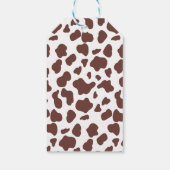 Cowgirl Wild West Rodeo Western girl Baby Shower Geschenkanhänger (Rückseite)