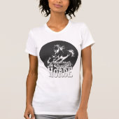Cowgirl Wildwest Western T-Shirt (Vorderseite)