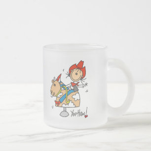 Cowgirl Yee Haw T-Shirts und Geschenke Mattglastasse