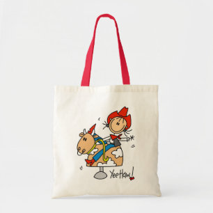 Cowgirl Yee Haw T-Shirts und Geschenke Tragetasche