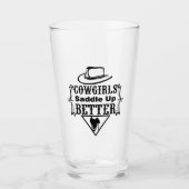 Cowgirls besser satteln glas (Vorderseite)