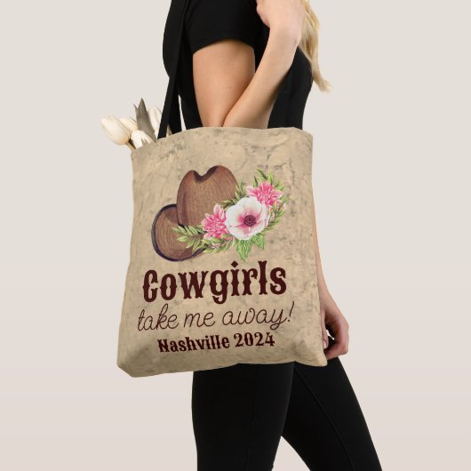 Cowgirls bringen mich weg rustikal florenrosa tasche (Von Nahem)