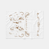 Cowgirls Don't Cry They Reload  Fleecedecke (Vorderseite (Horizontal))