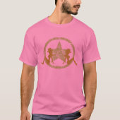 Cowgirls für Muschelflap T-Shirt (Vorderseite)