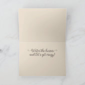 Cowgirls Geburtstagskarte Karte (Innenseite)