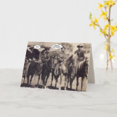 Cowgirls Geburtstagskarte Karte (Gelbe Blume)