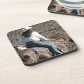 Cowgirls Getränkeuntersetzer (Linke Seite)