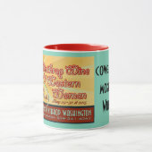 Cowgirls haben mehr Spaß Tasse (Zentrum)