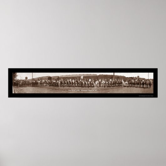 Cowgirls in ODER Foto 1911 Poster (Vorne)