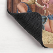 COWGIRLS KATFIGHT WRESTLING Nr. 1 Mousepad (Ecke)