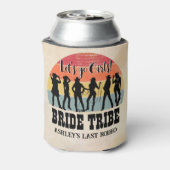 Cowgirls lasse Mädchen Vintag rustikales Wochenend Dosenkühler (Kanne Rückseite)