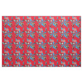Cowgirls mit Flag und Stern Stoff (Fat Quarter (45,7 x 55,9 cm))