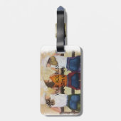 COWGIRLS PERSONALISIERT LUGGAGE TAG GEPÄCKANHÄNGER (Rückseite vertikal)