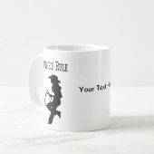 Cowgirls-Regel-Kaffeetasse Kaffeetasse (Vorderseite Links)