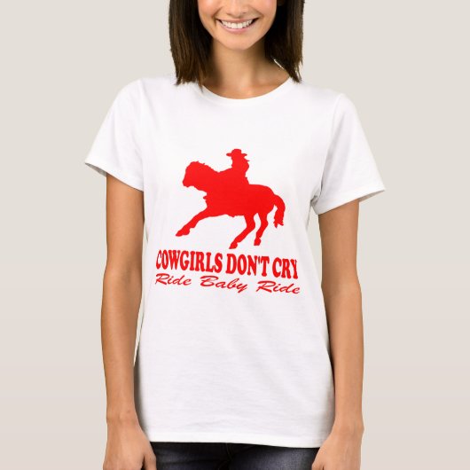 COWGIRLS SCHREIEN NICHT T-Shirt (Vorderseite)
