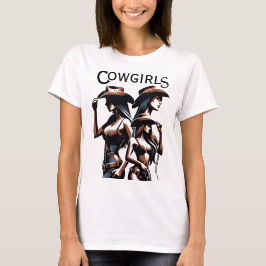 Cowgirls T-Shirt (Vorderseite)