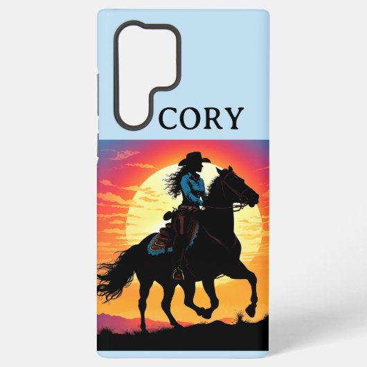 COWGRL SAMSUNG-Handyhülle Samsung Galaxy Hülle (Rückseite)