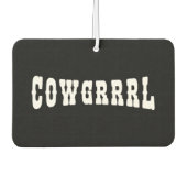 COWGRRRL AUTOLUFTERFRISCHER (Vorderseite)