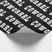 COWGRRRL GESCHENKPAPIER (Ecke)