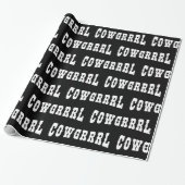 COWGRRRL GESCHENKPAPIER (Ungerollt)
