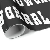 COWGRRRL GESCHENKPAPIER (Rolleneckpunkt)