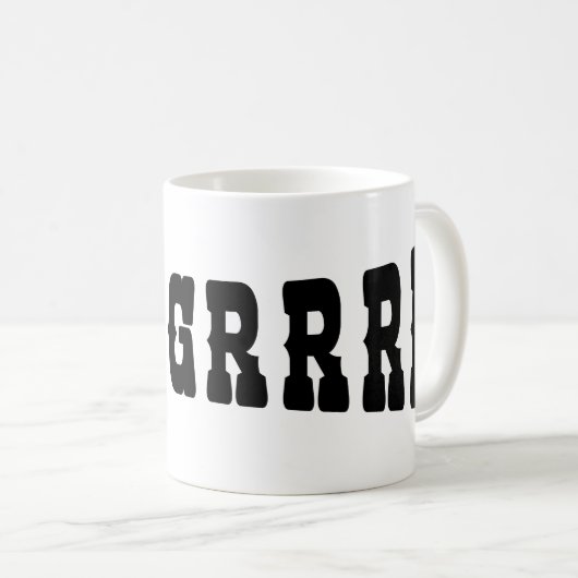 COWGRRRL KAFFEETASSE (VorderseiteRechts)