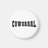 COWGRRRL MAGNET (Vorne)