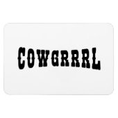 COWGRRRL MAGNET (Horizontal)