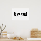 COWGRRRL POSTER (Küche)