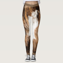 Cowhid-Print-Leggings