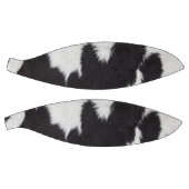 Cowhid Schwarz-weiß Basketball (Panele)