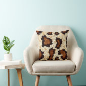 Cowhide Accent Pillow Kissen (Stuhl )
