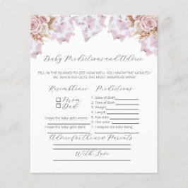 Cowhide Baby Shower Advisor für neue Eltern