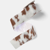 Cowhide Craft Ribbon Satinband (Rückseite)