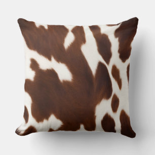 Cowhide Farmhouse Dekor Kissen
