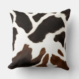 Cowhide Farmhouse Dekor Kissen